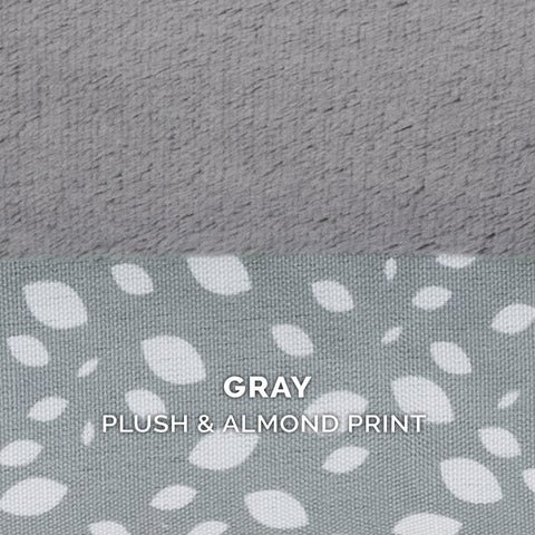 Gray Almond Print