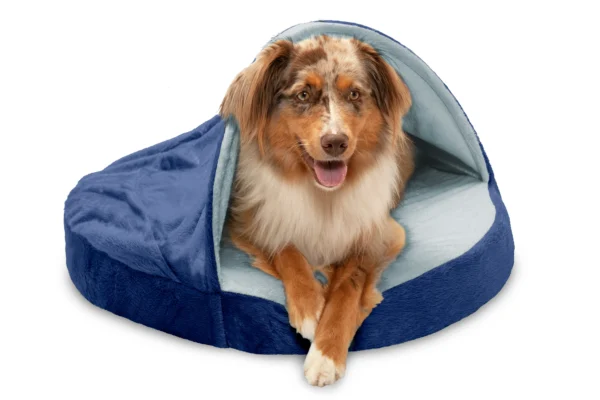 Snuggery Burrow Dog Bed - Microvelvet - Image 29